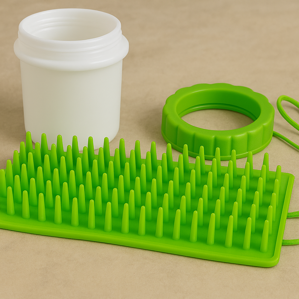 Nettoyeur de pattes silicone